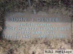 Tsgt John J. Denfer