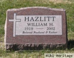 William H Hazlitt