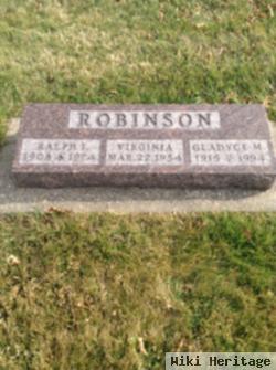 Ralph I Robinson