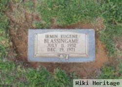 Irmin Eugene Blassingame