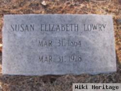 Susan Elizabeth Lowry