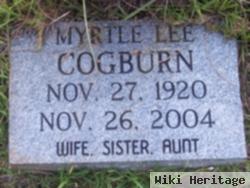 Myrtle Lee Bratcher Cogburn