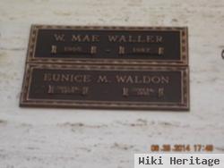 W Mae Waller