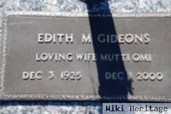 Edith Margaret Sommer Gideons