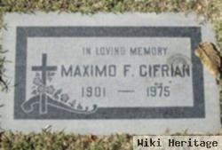 Maximo F Cifrian