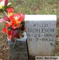 William A. "willie" Burleson