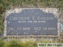 Gertrude E Rieke Rawson