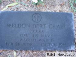 Weldon Bert Craft