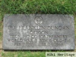 Ira Franklin Duncan