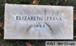 Elizabeth E. "bessie" Stoolmiller Frank