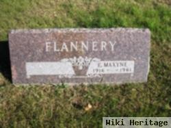 E Maxine Flannery