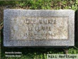 Mrs Alice Bertha Walker Leclaire