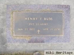 Henry F Buss