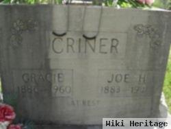 Joseph H "joe" Criner