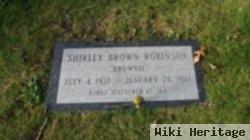 Shirley "brownie" Brown Robinson