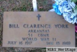 Bill Clarence York