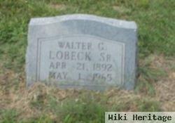 Walter G. Lobeck, Sr