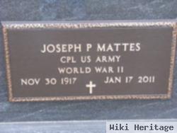 Joseph P. "joe" Mattes