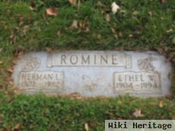 Ethel Wheelhouse Romine