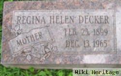 Regina Helen Patterson Decker