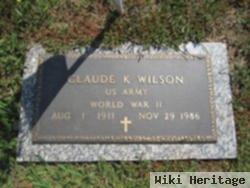 Claude Kile Wilson