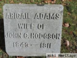 Abigail Adams Hodgson