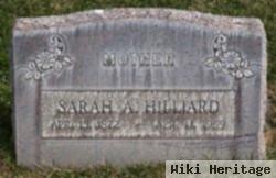 Sarah Agnes Mitchell Hilliard