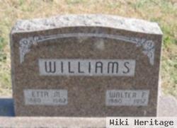 Walter F Williams