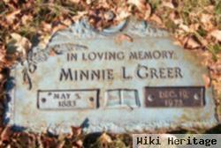 Minnie L. Greer