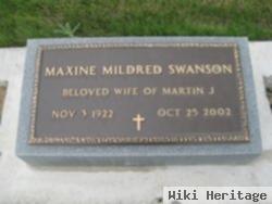 Maxine Mildred Shelton Swanson