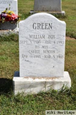 William Fox Green