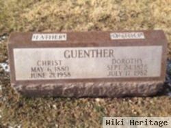 Christ Guenther