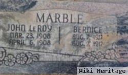 John Leroy Marble