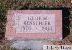 Lillie M Renschler
