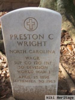 Preston C. Wright