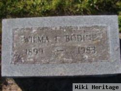 Wilma F Wheeler Bodine