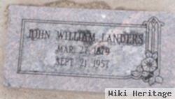 John William "pop" Landers