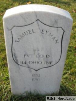 Pvt Samuel Eyman