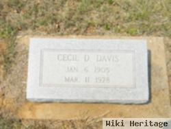 Cecil D. Davis