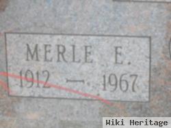 Merle E Turner