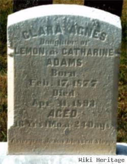 Clara Agnes Adams