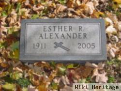 Esther R. Stoeckinger Alexander