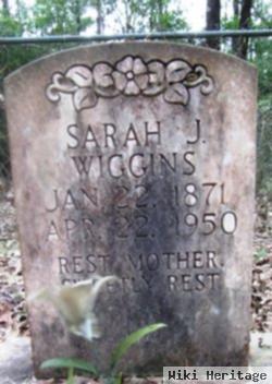 Sarah Jane O'neal Wiggins