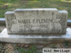 Mabel P Fleming