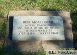 Ben Mcallister