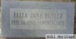 Eliza Jane Butler