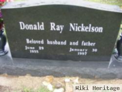 Donald Ray Nickelson