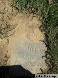 Mahala Caroline "carrie" Hunt Massey