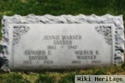 Jennie Delia Coons Warner Snyder