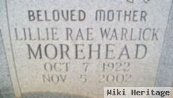 Lillie Rae Warlick Morehead